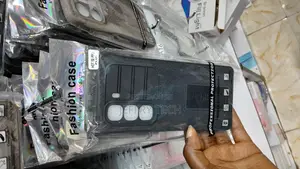 Jinks Infinix Hot 50 Pro Plus Silicone Case / Cover Black