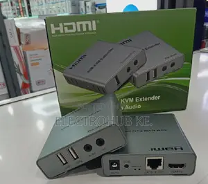 Hdmi Kvm Extender 60m Over Network Cable With Audio