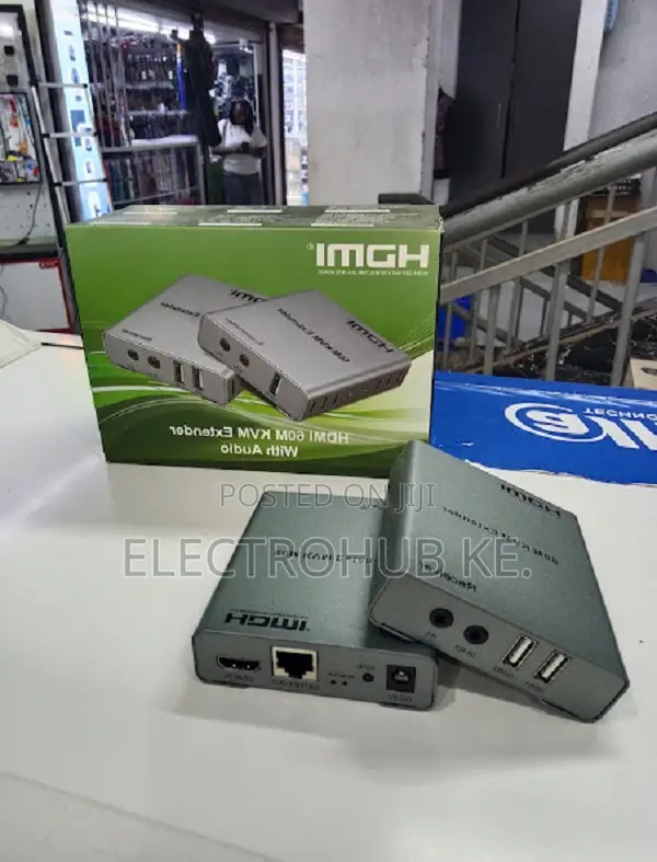 Hdmi 60m Kvm Extender With Audio Support
