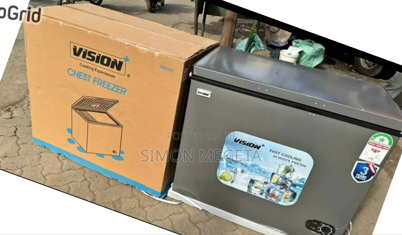 Vision 300 Litres Freezer Available
