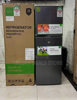 Syinix 137litres Double Door Refrigerator 25 Months Warranty