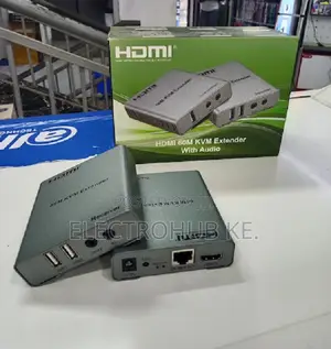 60m Hdmi Kvm Extender With Usb Keyboard Mouse & Audio