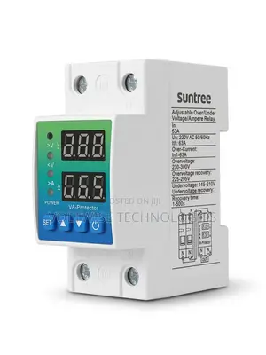 Suntree 63a Adjustable Over/Under Voltage Ampere Protector
