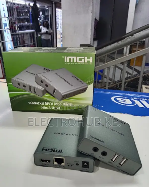 Hdmi 60m Kvm Extender Over Cat6 With Audio Support