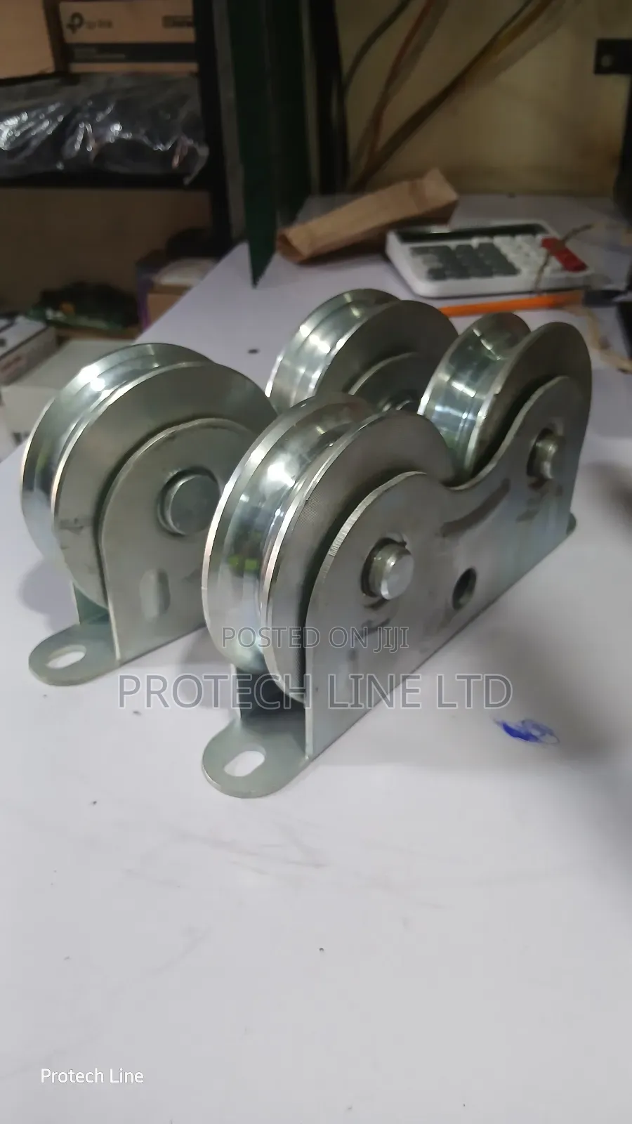 Sliding Gate Double Wheels 100mm Diameter