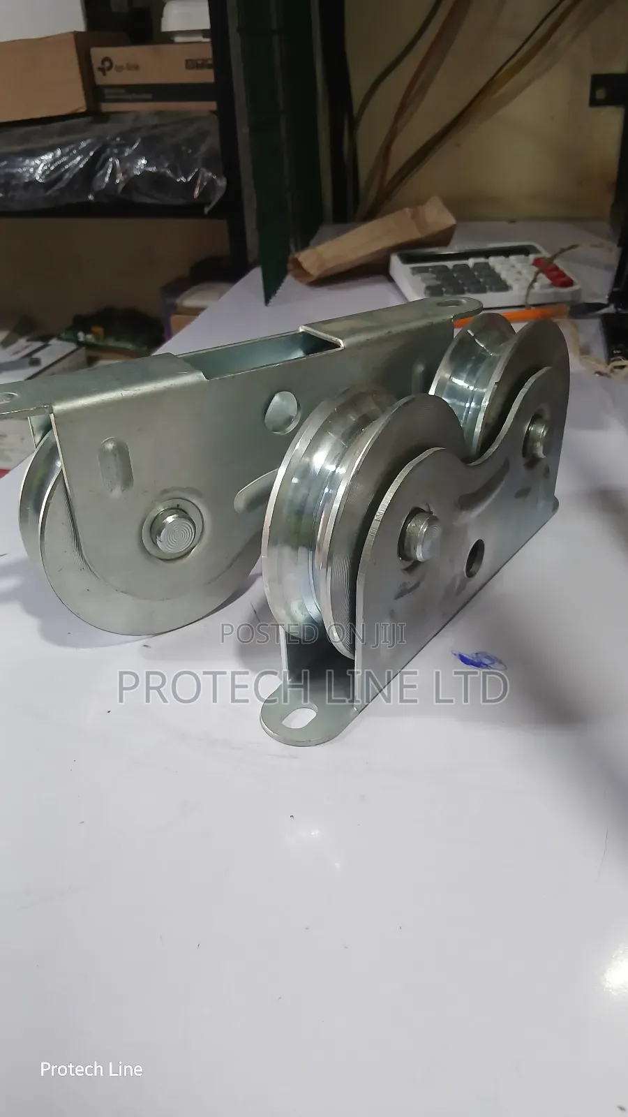 Double Track Gate Wheels 100mm ×25mm