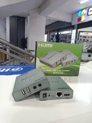 60m Usb Kvm Hdmi Extender Audio By Cat6 Rj45 Ethernet Cable