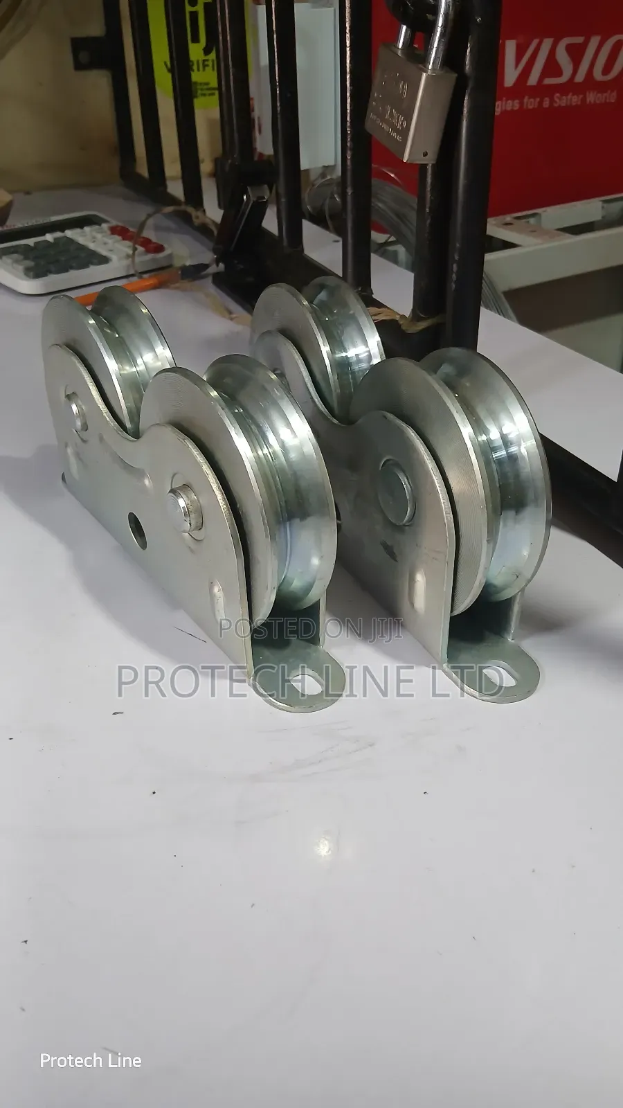 Double Sliding Gate Rollers 4inches 100mm ×25mm