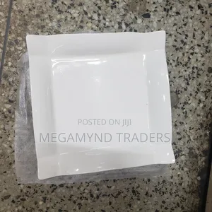 6pc Ceramic Dinner Plate / Square Dinner Plate