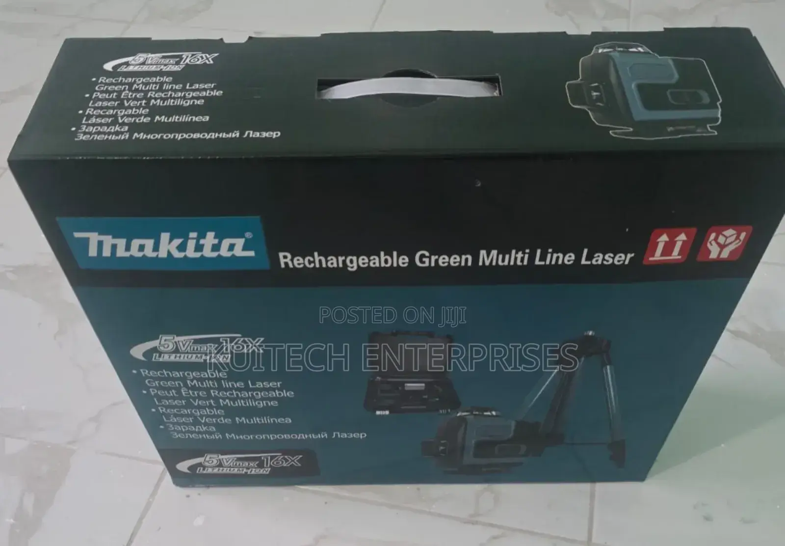 Cordless Green Lines Laser Level Machine/ Electric Laser Level Makita
