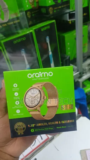 Oraimo Watch Muse 1.32” Amoled Ip68 Smart Watch