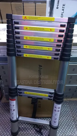 Telescopic Single Ladder 4.1 M