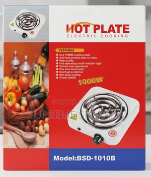 Single Coil Hot Plate Cooker, 1000w