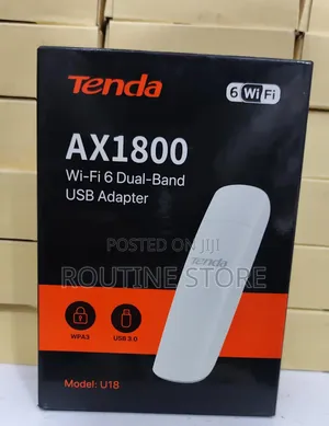 Tenda Ax1800 Wifi 6 Dual Band Usb Adapter U18