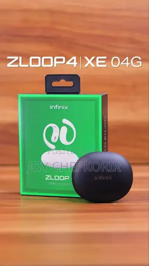 Infinix Zloop 4 (Model Xe04g) True‐Wireless Earbuds