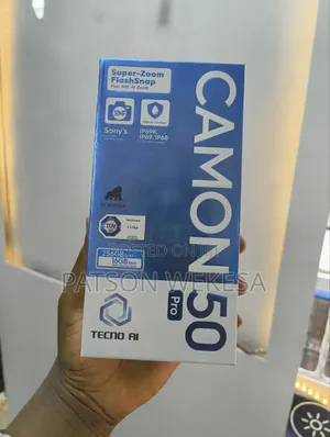 New Tecno Camon 50 Pro 256 GB Silver