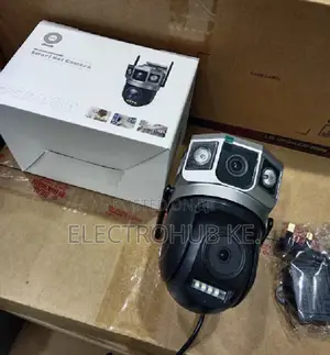 Dual Lens Wireless Ptz V380pro Cctv Camera 4mp Security Camera