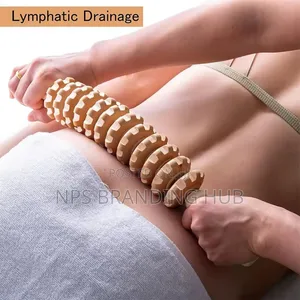 Curved Wood Massage Roller Hbc