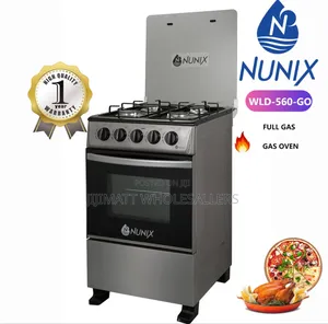 New Model 50*55 Nunix Full Gas Standing Cooker