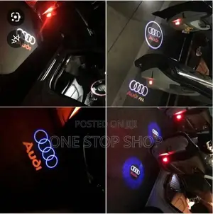 2pcs Car Audi Door Logo Projection Lights