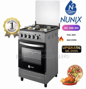 Nunix Cooker Full Gas. Gas Oven. 50*55cm.
