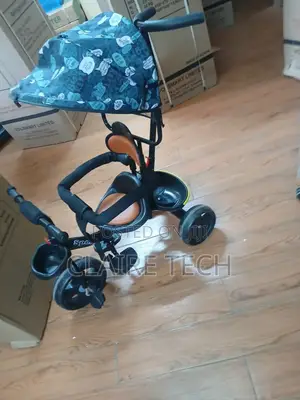 Durable Three-Wheel Tricycle With Canopy Cover