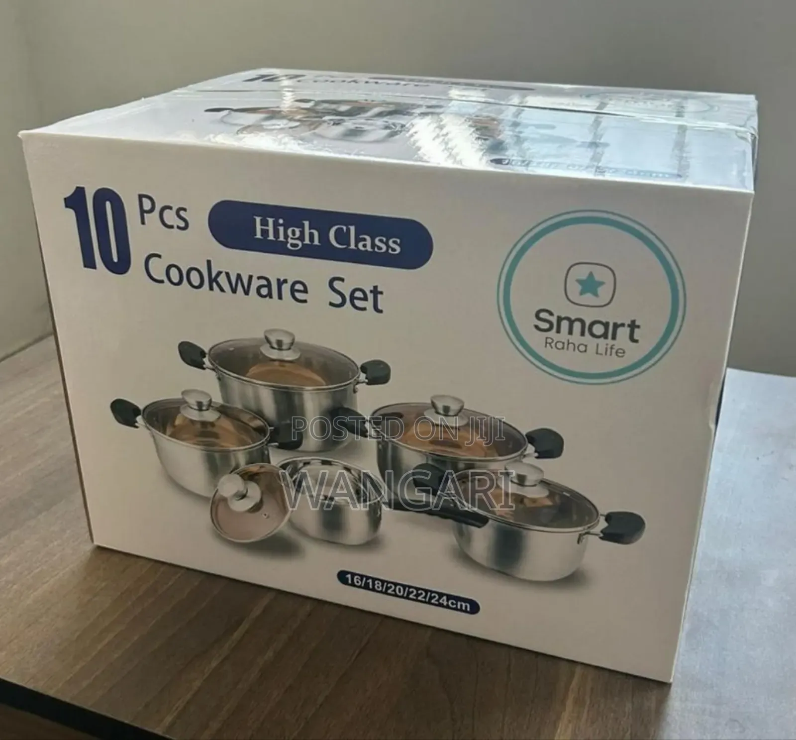 Jp Stainless Cookware 10pcs