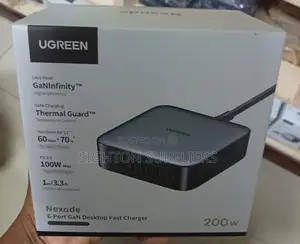 Ugreen Gan 200w Desktop Charger (6-Port)