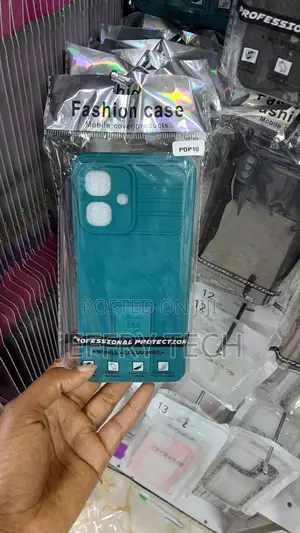 Malibu Shockproof Mobile Phone Cases for Tecno Pop 10 -Green
