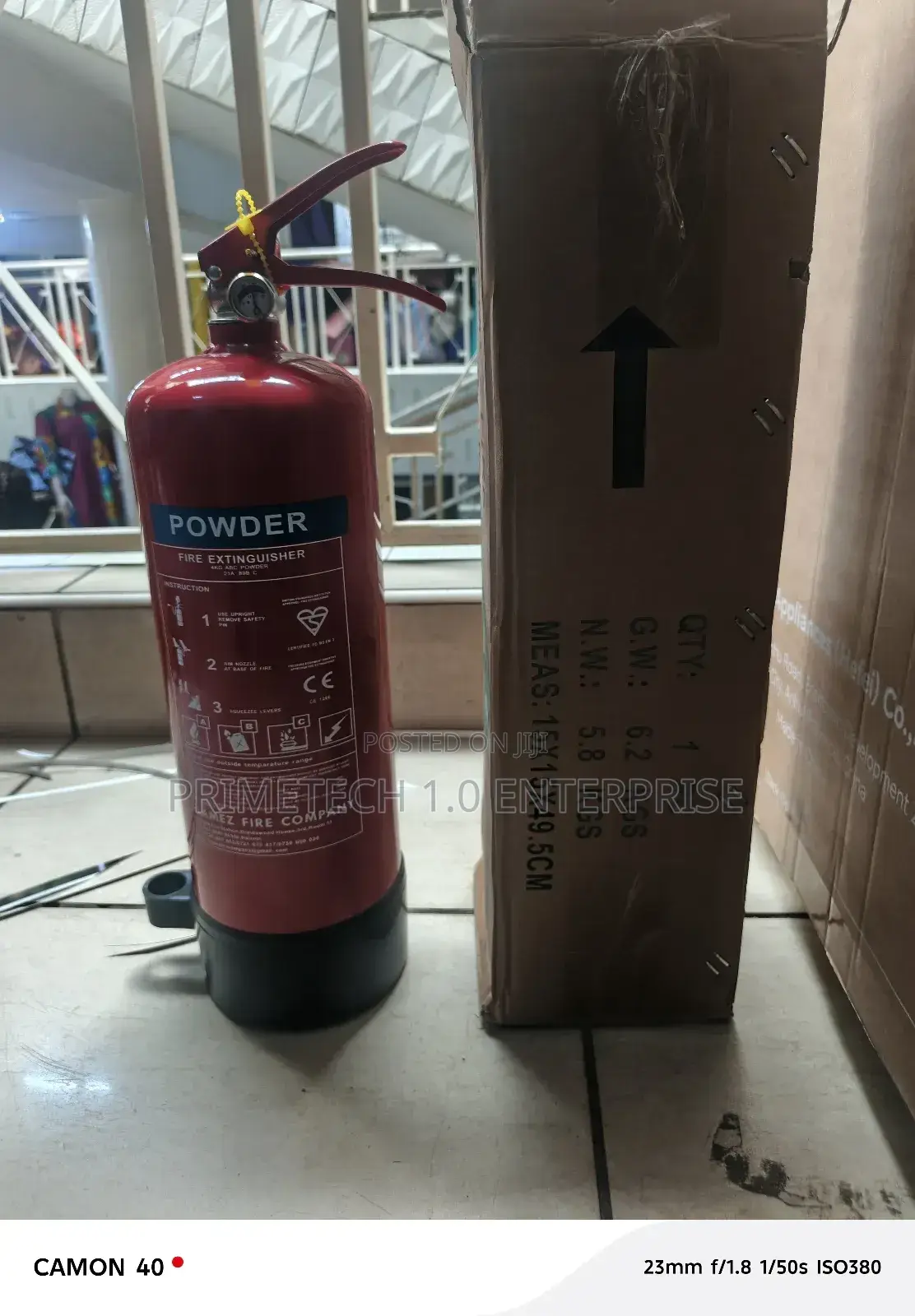 Coc Approved 4kg Fire Extinguisher