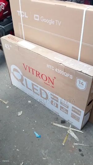 Vitron 43 Inches Qled Smart Android Tv
