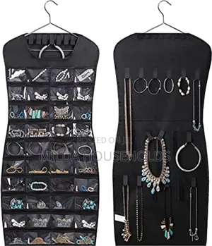 Dress Shape 40 Pockets 20 Loops Jewelry Organizer
