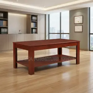 120cm Executive Mahogany Office Coffee Table