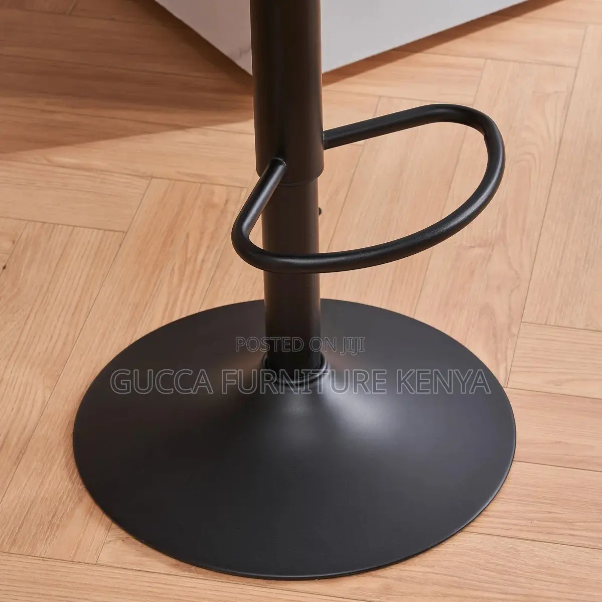Adjustable Leather Home Office Counter Barstool