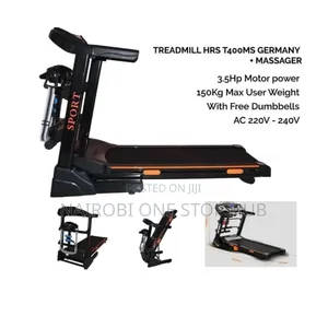 Sports HRS T400ms Germany Treadmill With Massager