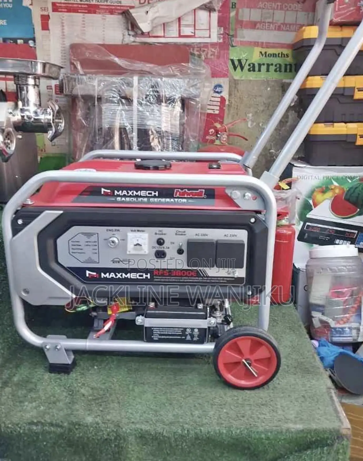 Maxmech 2.5kva Gasoline Generator (Key Start) / Maxmech Generator