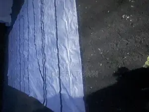 6m by 12 White Hdpe Tarpaulin – Uv Treated, Waterproof (13.8kg)