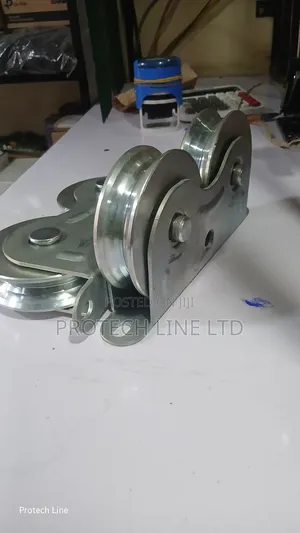 Double Wheel Gate Rollers 100mm ×25mm