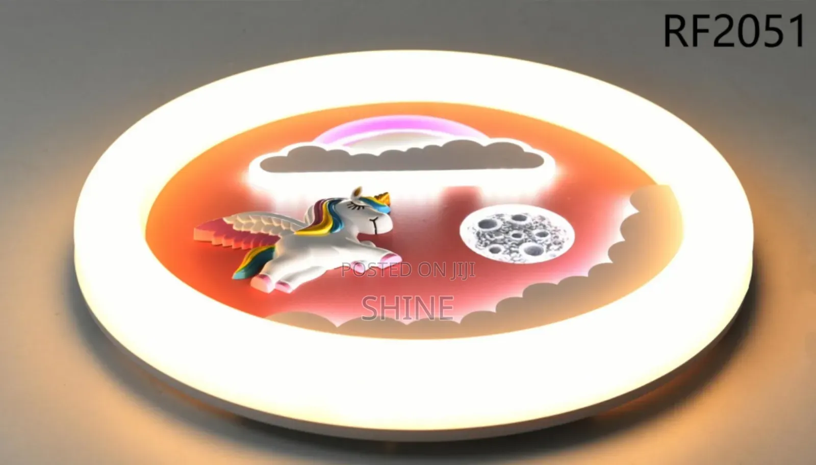 Led Themed Ceiling Light for Kids Room