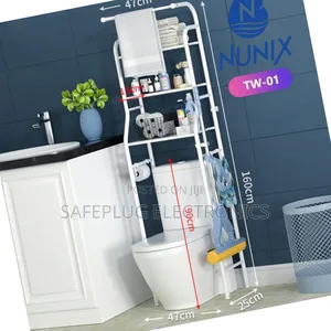 Over‐The‐Toilet Bathroom Rack