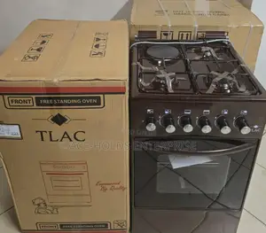 Made in Turkey - 50*55 Tlac 3+1 Standing Gas Cooker With Gas Sensor