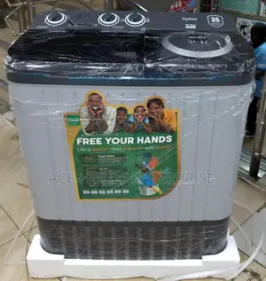 Syinix 10 KGS Top Load Twin Tub Washing Machine - Semi-Automatic