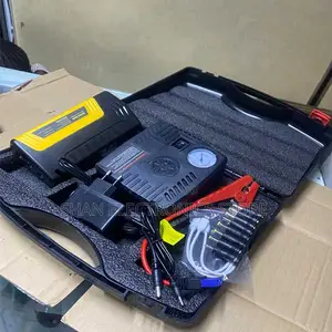 Led Flashlight 12v 99800mah Heavy Duty Car Jump Starter-Air Compressor