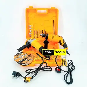 Coofix Electric Impact Drill and Angle Grinder Combo