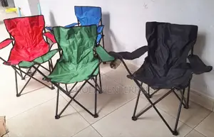 Camping Chairs, With Cup Holder Pouch Different Color Patterns