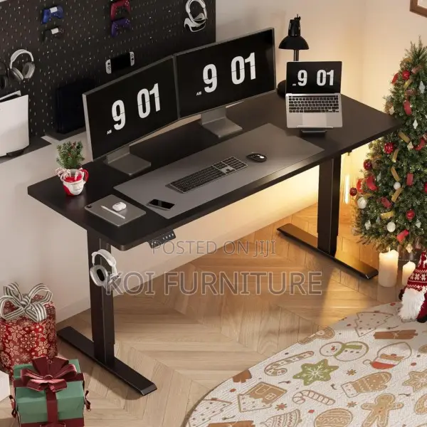 Office Table; Height Adjustable Electric Stand Up Desk