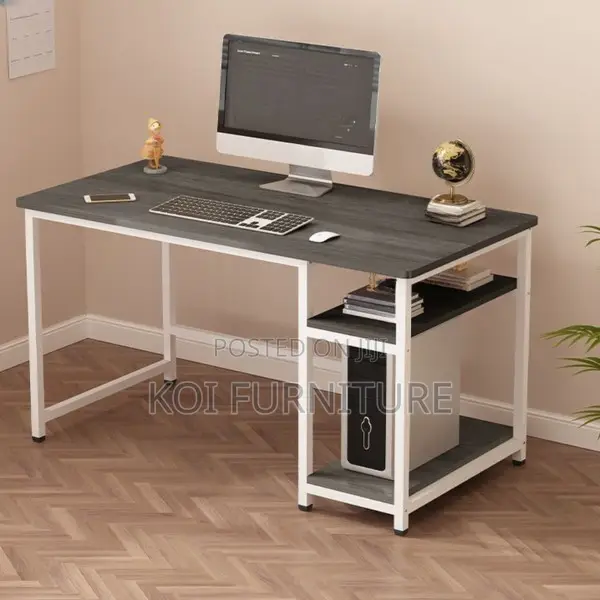 Office Desk; Computer Work Desk With Cpu Stand