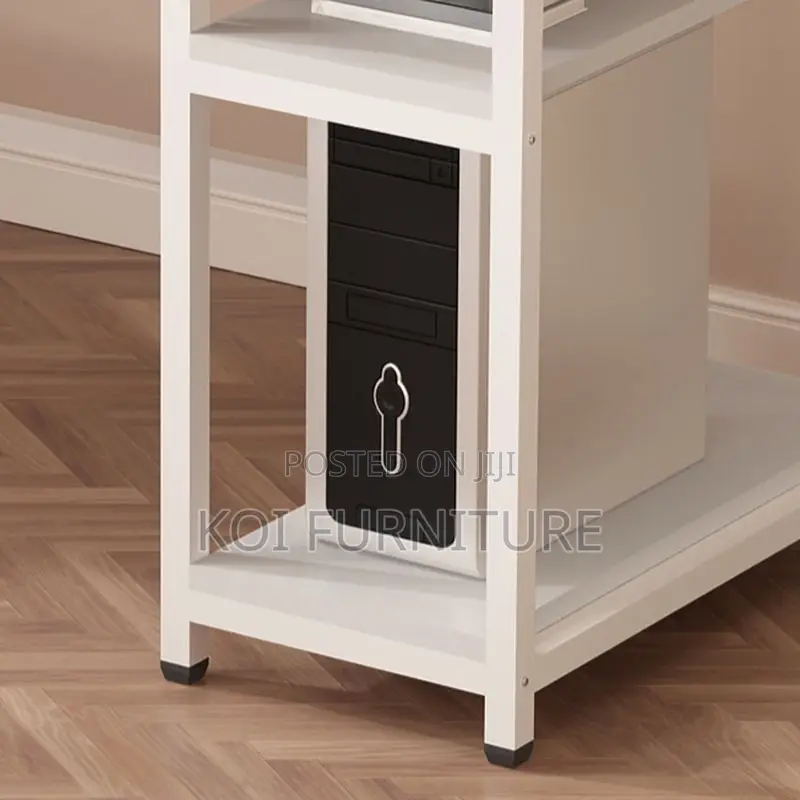 Office Desk; Computer Work Desk With Cpu Stand