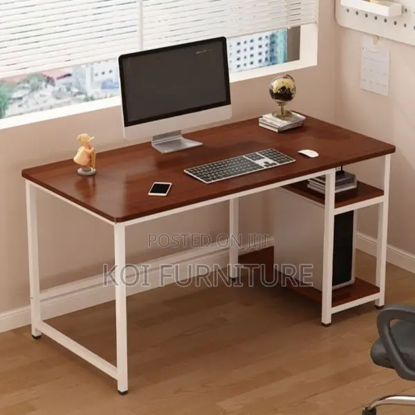 Office Desk; Computer Work Desk With Cpu Stand