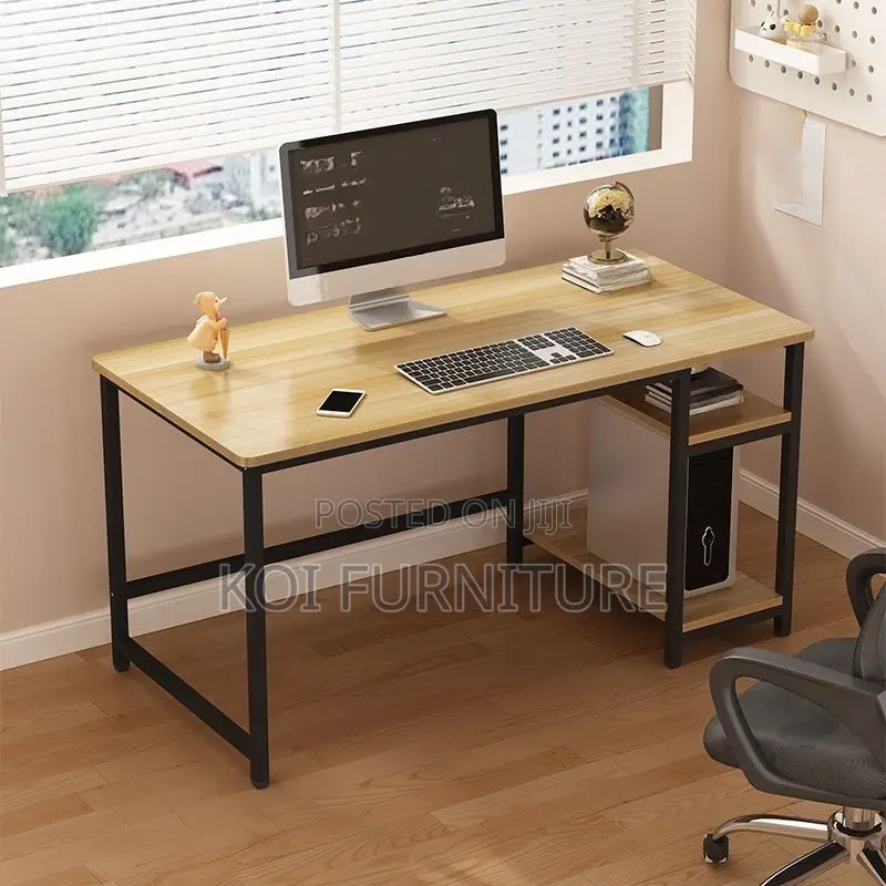 Office Desk; Computer Work Desk With Cpu Stand
